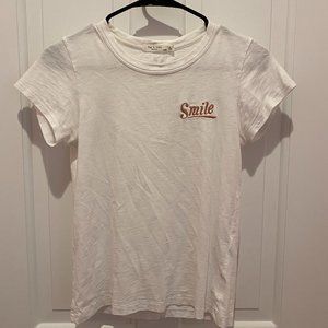 Rag and Bone T Shirt with 'Smile' Logo